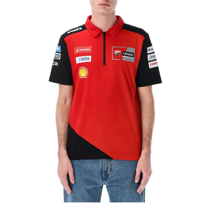 Official Ducati Lenovo Motogp 2025 Team Polo-shirt - 25 16002