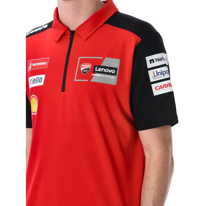 Official Ducati Lenovo Motogp 2025 Team Polo-shirt - 25 16002