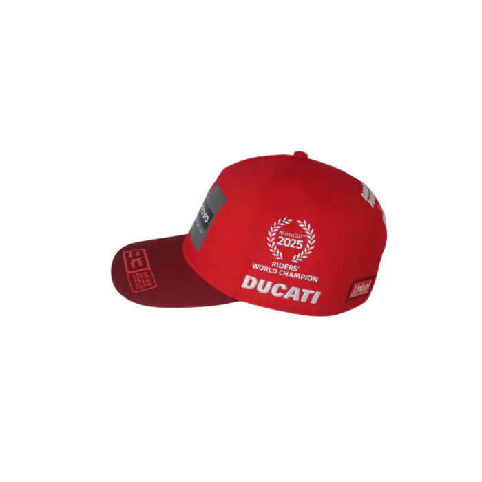 Ducati / Marc Marquez 2025 World Champion Limited Edition Baseball Cap - 25 46010