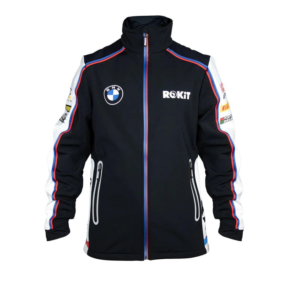 Official BMW Motorrad Rokit WSBK SMR Team Softshell Jacket - 25SMR-MSS