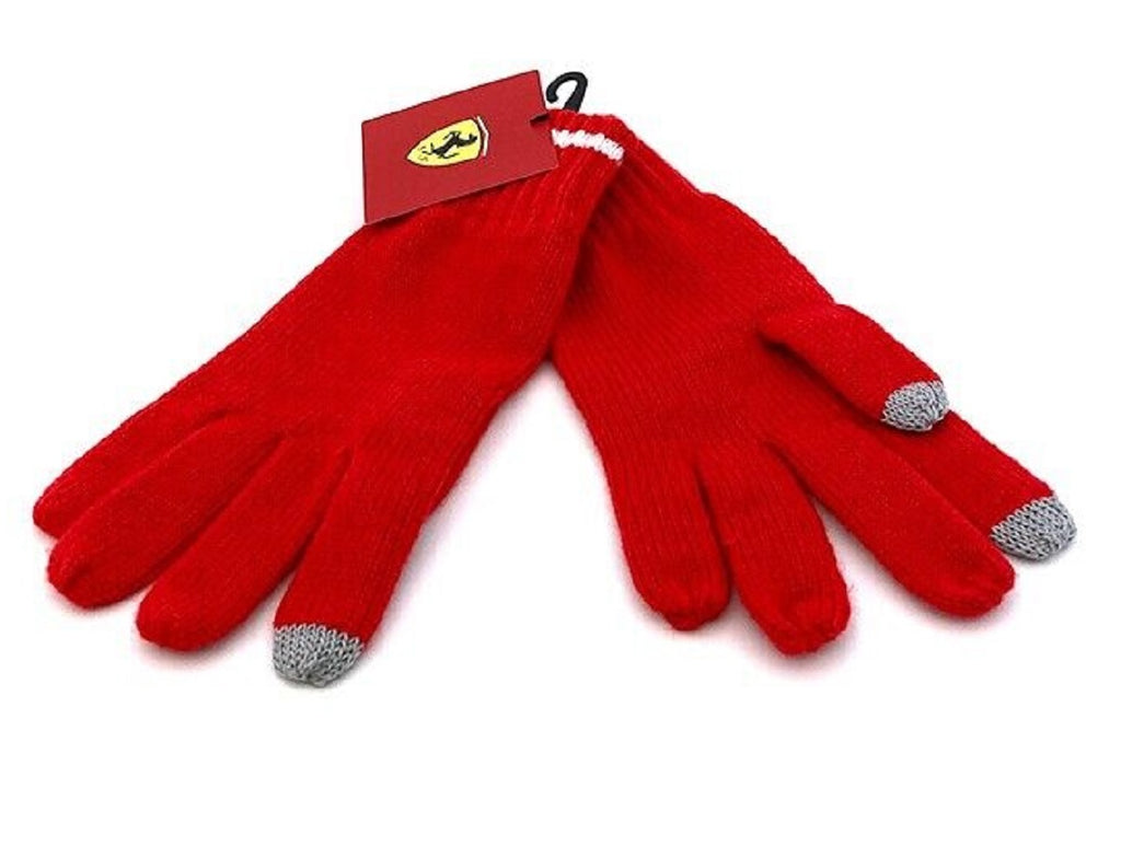Scuderia Ferrari Red Knitted Gloves - 130171013 600