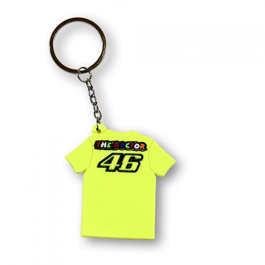 New Official VR46 T Shirt Keyring - Vrukh 210203