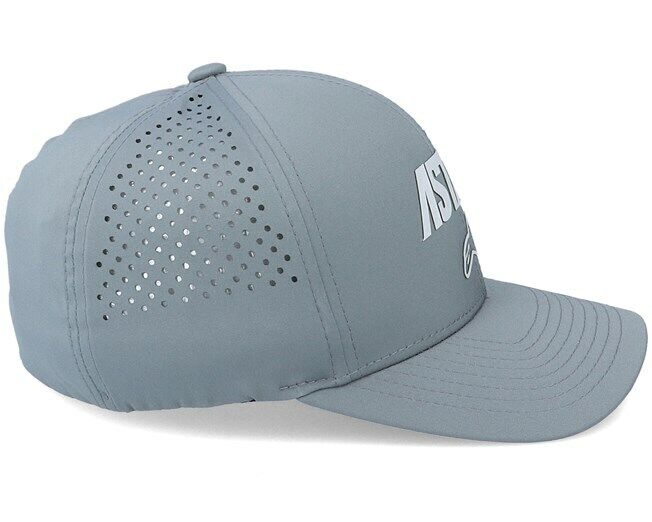 Alpinestar Angle Lazer Tech Flexifit Grey Baseball Cap - 1230 81001