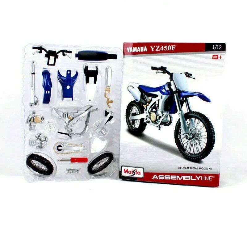 Yamaha Yz450F 1:12 Maista Model Kit To Build - M39195