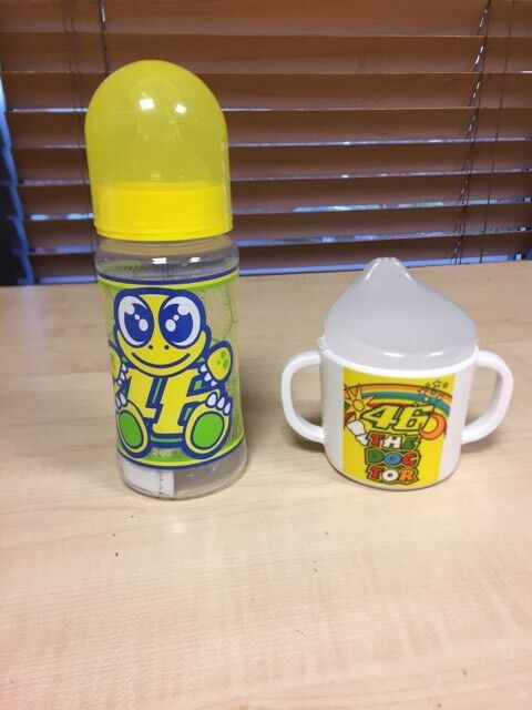 Offer - Official Valentino Rossi VR46 Baby's Bottle + Cup