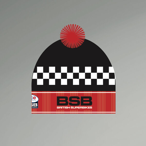 Official British Superbike Pom Pom Beanie - 3 Colours Available