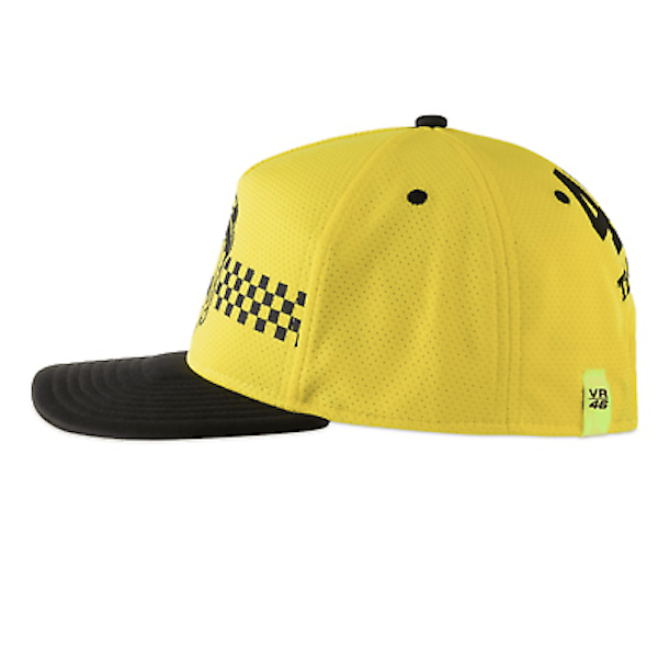 VR46 Valentino Rossi Official Dottorino Yellow Cap - Vrmca 391724