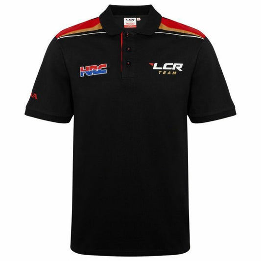 Official LCR Honda Team Black Polo Shirt - 19LCR-Ap-Black