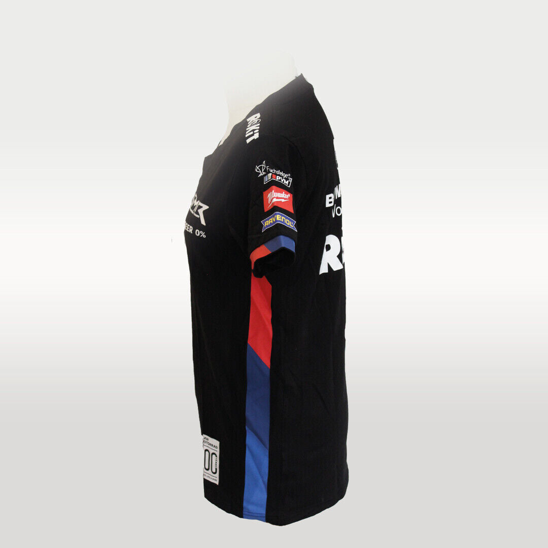 Official BMW Mottorad WSBK SMR Team Woman'S T Shirt - 23BMW- Wt
