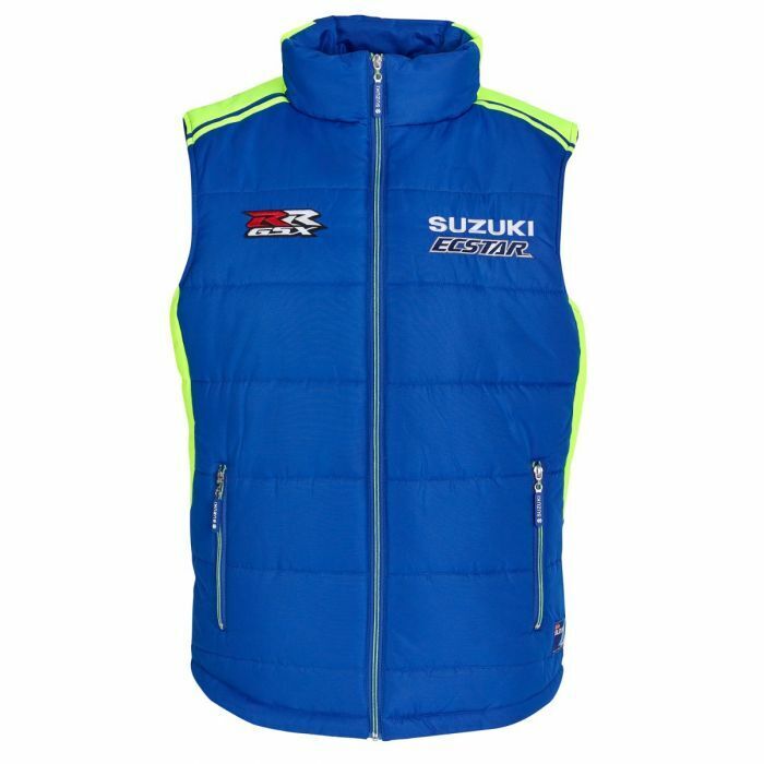 Official Suzuki Ecstar MotoGP Team Zip Up Body Warmer - 19Smgp-Bw