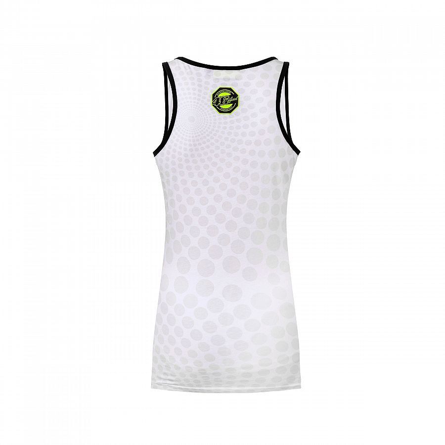 VR46 Official Valentino Rossi White 46 Tanktop - Vrwtt 261103