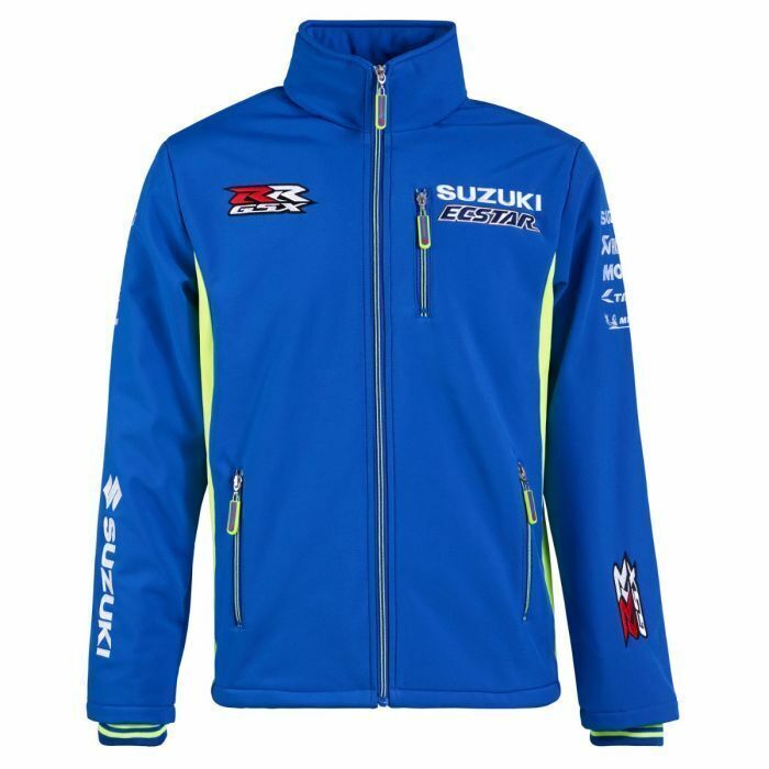 Official Suzuki Ecstar MotoGP Kids Soft-Shell Jacket - 18Smgp-Kj