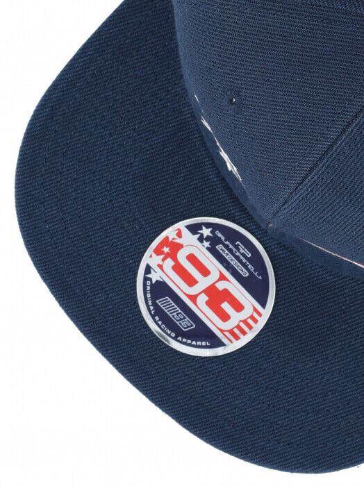 Marc Marquez Official Mm93 Austin Gp Flat Peak Adjustable Cap - 22 43005