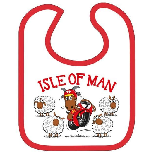 Official Isle Of Man TT Races Baby Bib. -18Zbib