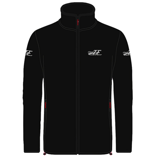 Official Classic TT Races Full Zip Black Micro Fleece - 20Ctt-Af2