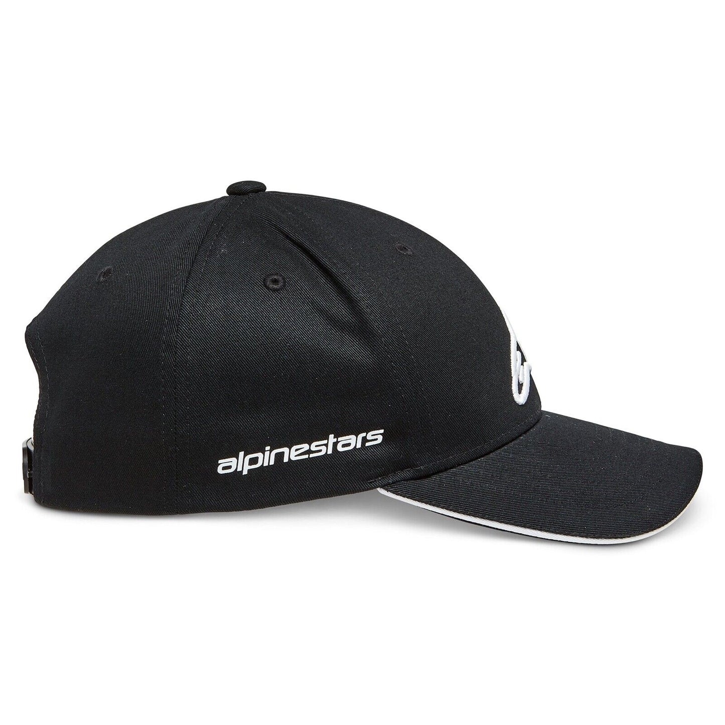 Alpinestar Rostrum Black/White Baseball Cap - 1232 8100010 20