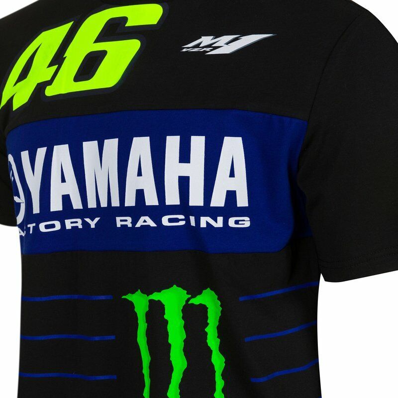 New Official Valentino Rossi Yamaha Power Line VR46 T-Shirt - Ymmts 396404