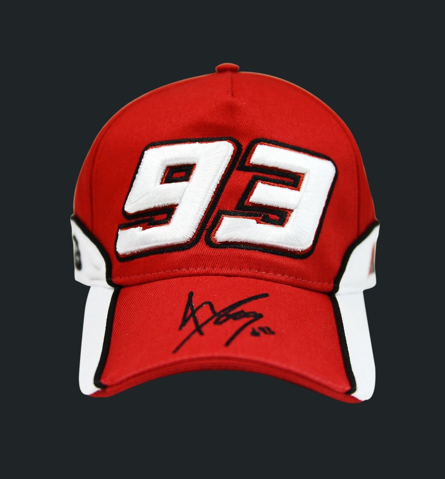New Official Marc Marquez 93 Red Cap - Mmmca 103307