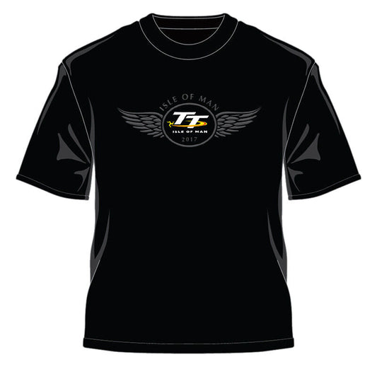 Official Isle Of Man TT Races 2017 Wing's T'Shirt - 17Ats