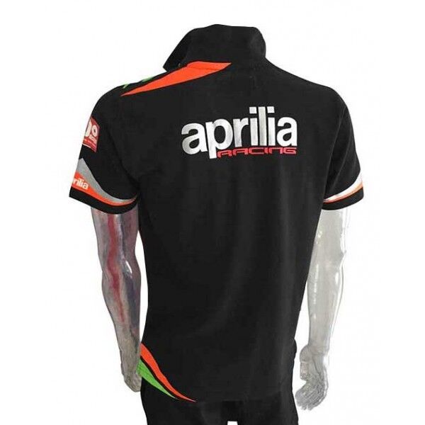 Official Aprilia Racing Black Polo - Do.