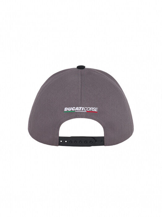 Official Ducati Corse Black/Grey Cap - 20 46002