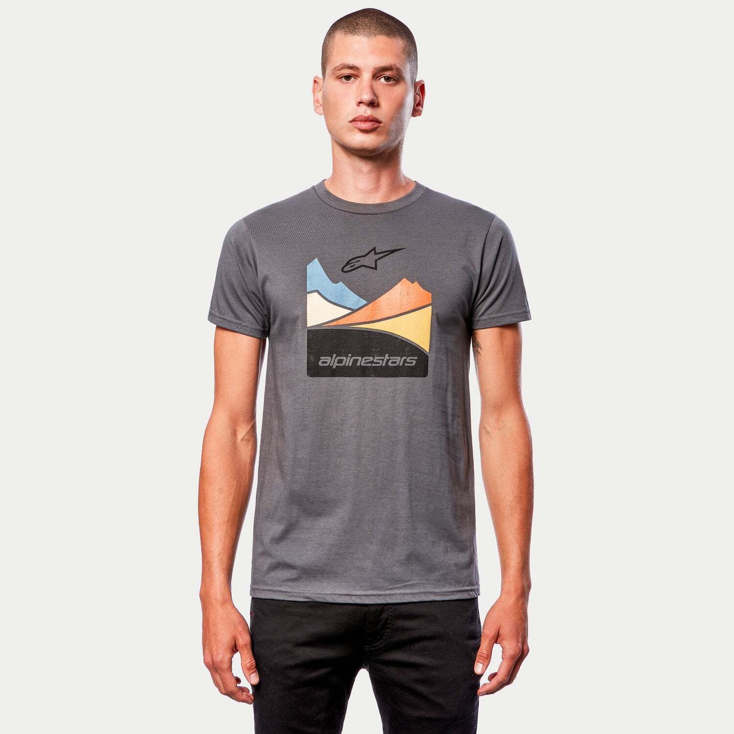 Alpinestars Expo Charcoal T Shirt - 1213-72640-18