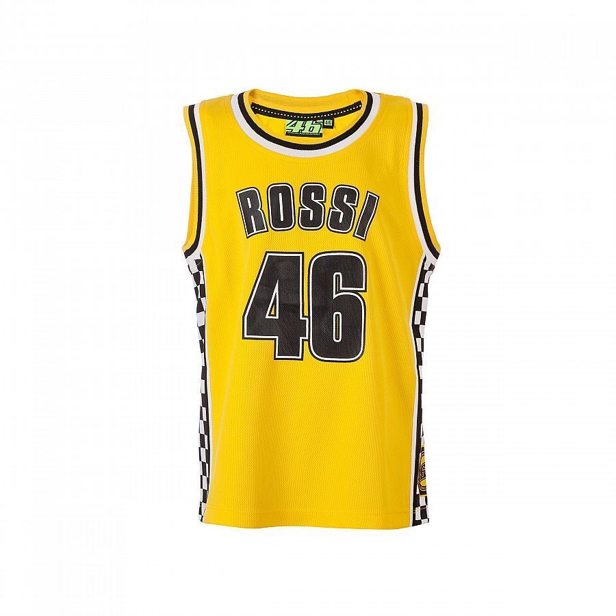 VR46 Official Valentino Rossi Kids Yellow Tank Top - Vrktt 269801