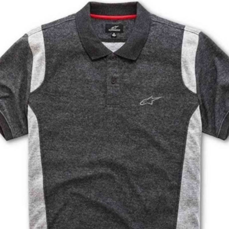 Alpinestars Double Face Grey Polo Shirt - 1038 41002