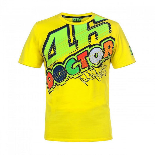 Official Valentino Rossi VR46 The Doctor Yellow T'shirt - Vrmts 261801
