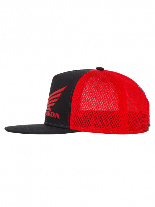 Official HRC (Honda Racing Corp.) Truckers Flat Peak Cap - 19 48004