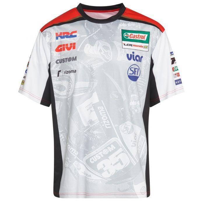 Official LCR Honda All Over Print T Shirt 18LCRc Aopt RPMMOTO.COM