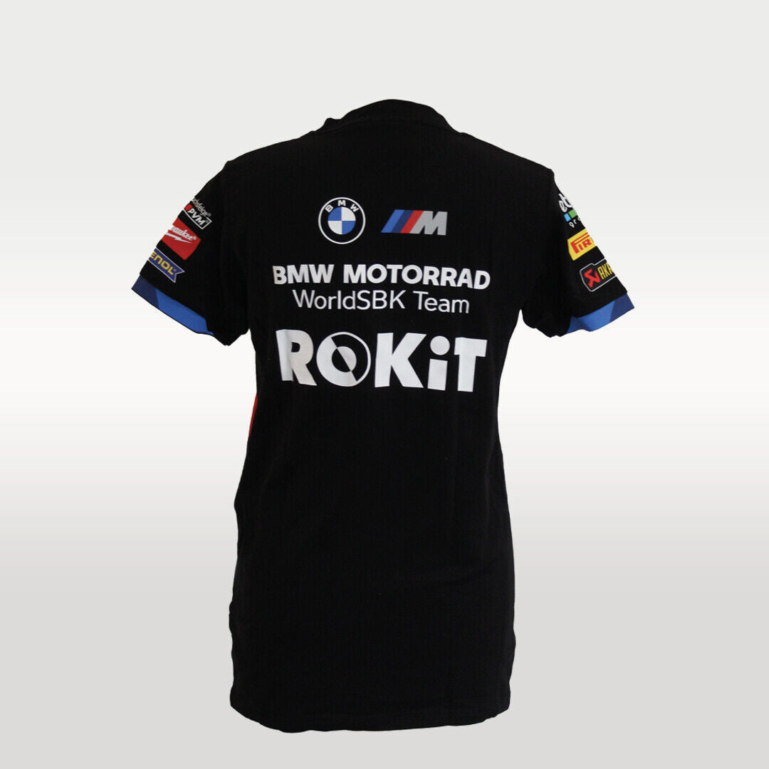 Official BMW Mottorad WSBK SMR Team Woman'S T Shirt - 23BMW- Wt