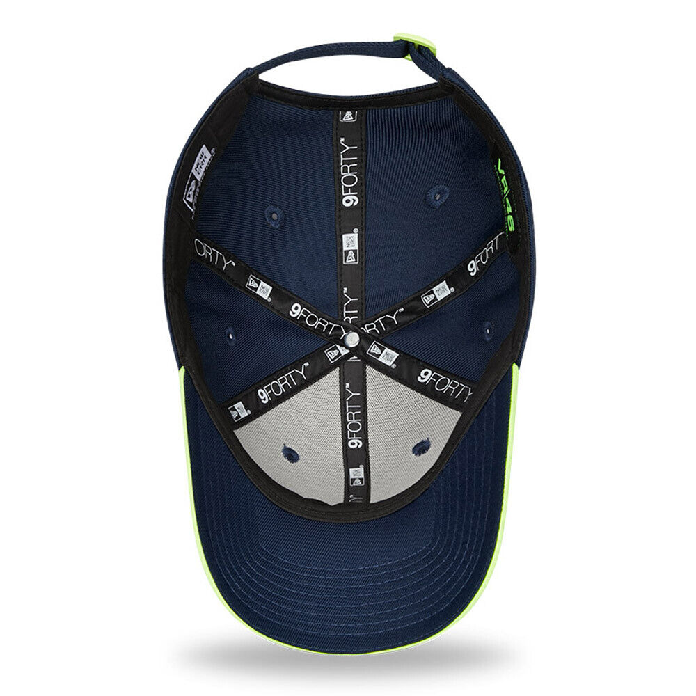 New Era Valentino Rossi VR46 Blue Flawless 9Forty Baseball Cap - 60221536