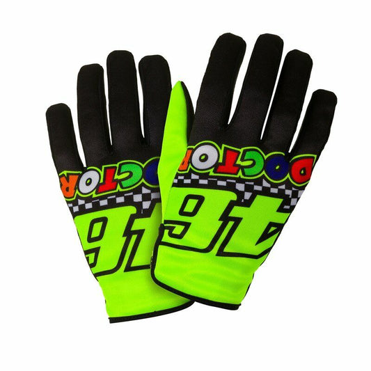 New Official VR46 The Doctor Gloves - Vrugv 400003