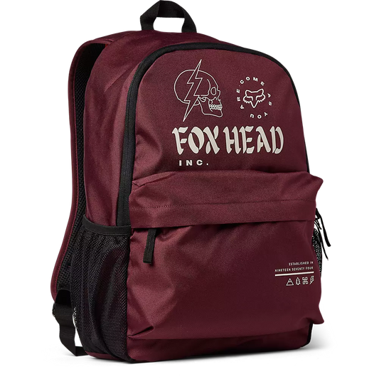 Fox Racing Unlearned Maroon Backpack - 29825-299-Os
