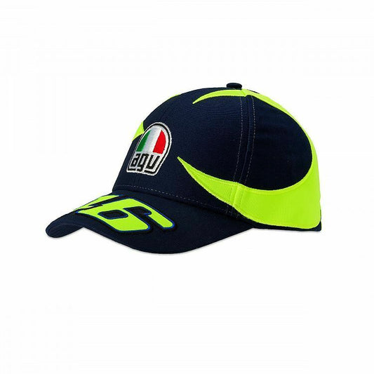 VR46 Official Valentino Rossi Kid's Sun & Moon Cap -Ydkca 352802