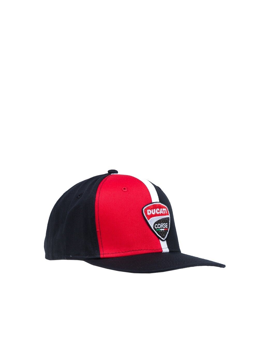 Official Ducati Corse Flat Visor Black Cap - 17 46005