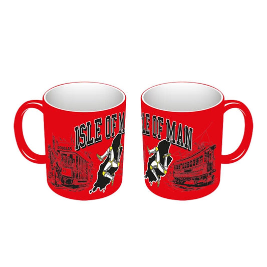 Isle Of Man Red Mug - Iom-Mug3