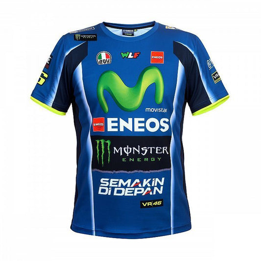 VR46 Official Valentino Rossi Replica Leather's Mans T Shirt .. Ydmts 273809
