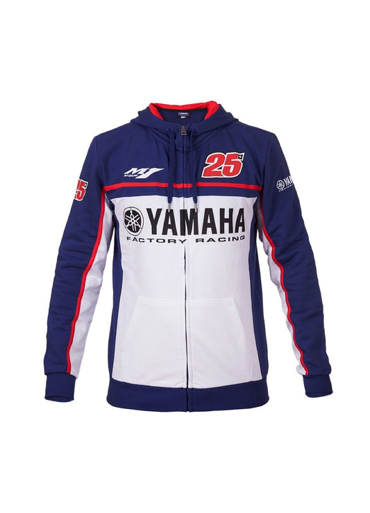 Official Maverick Vinales Dual Yamaha Hoodie Fleece - Yvmfl 276103