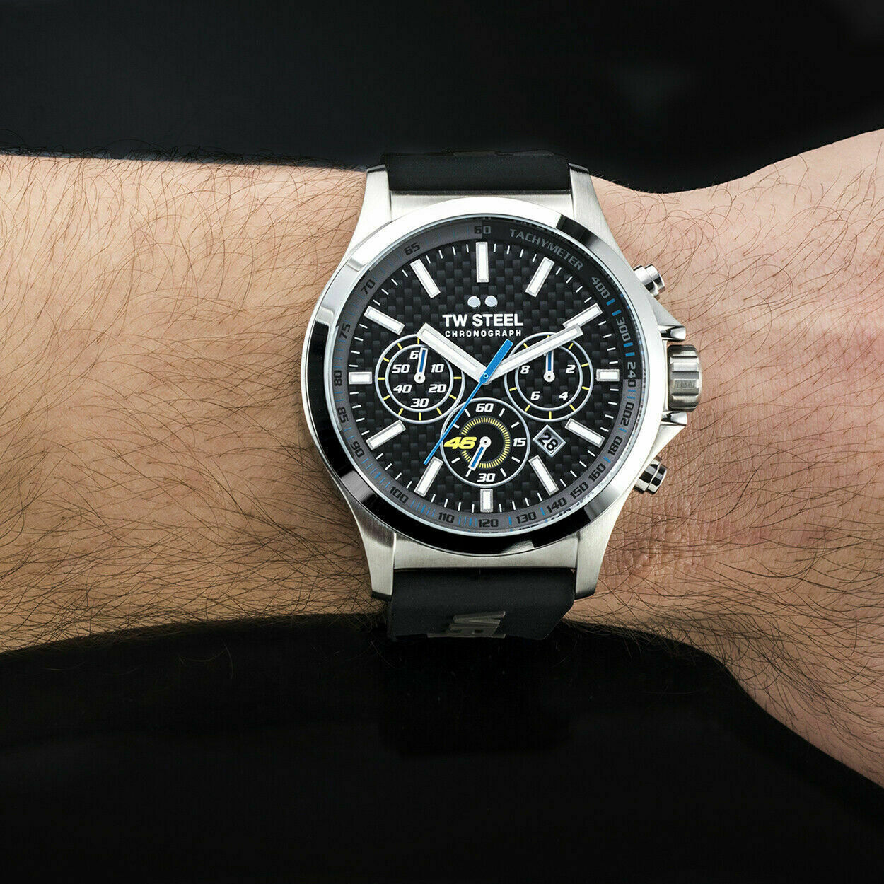 Official Tw Steel VR46 Valentino Rossi Watch 48Mm. Tw - Tw936