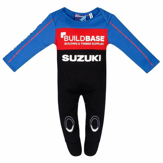 Official Buildbase Suzuki Racing Baby Grow . 19Bsb-Bg