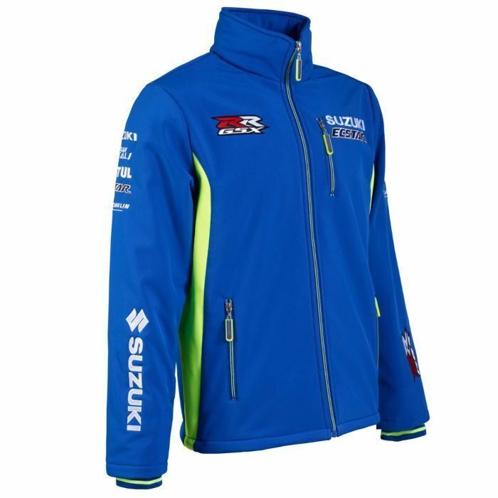 Official Suzuki Ecstar MotoGP Kids Soft-Shell Jacket - 18Smgp-Kj