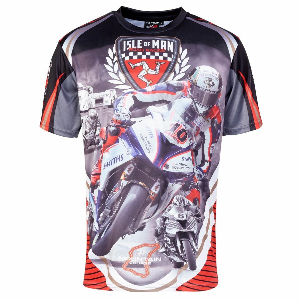Isle Of Man Road Races All Over Print T'shirt - 19Iom-Aopt