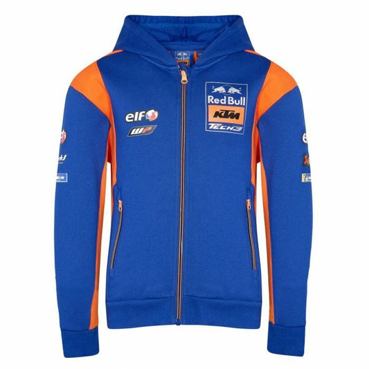 Official Tech 3 Red Bull KTM Racing Kid's Full Zip Hoodie - 19Rbt3-Kh