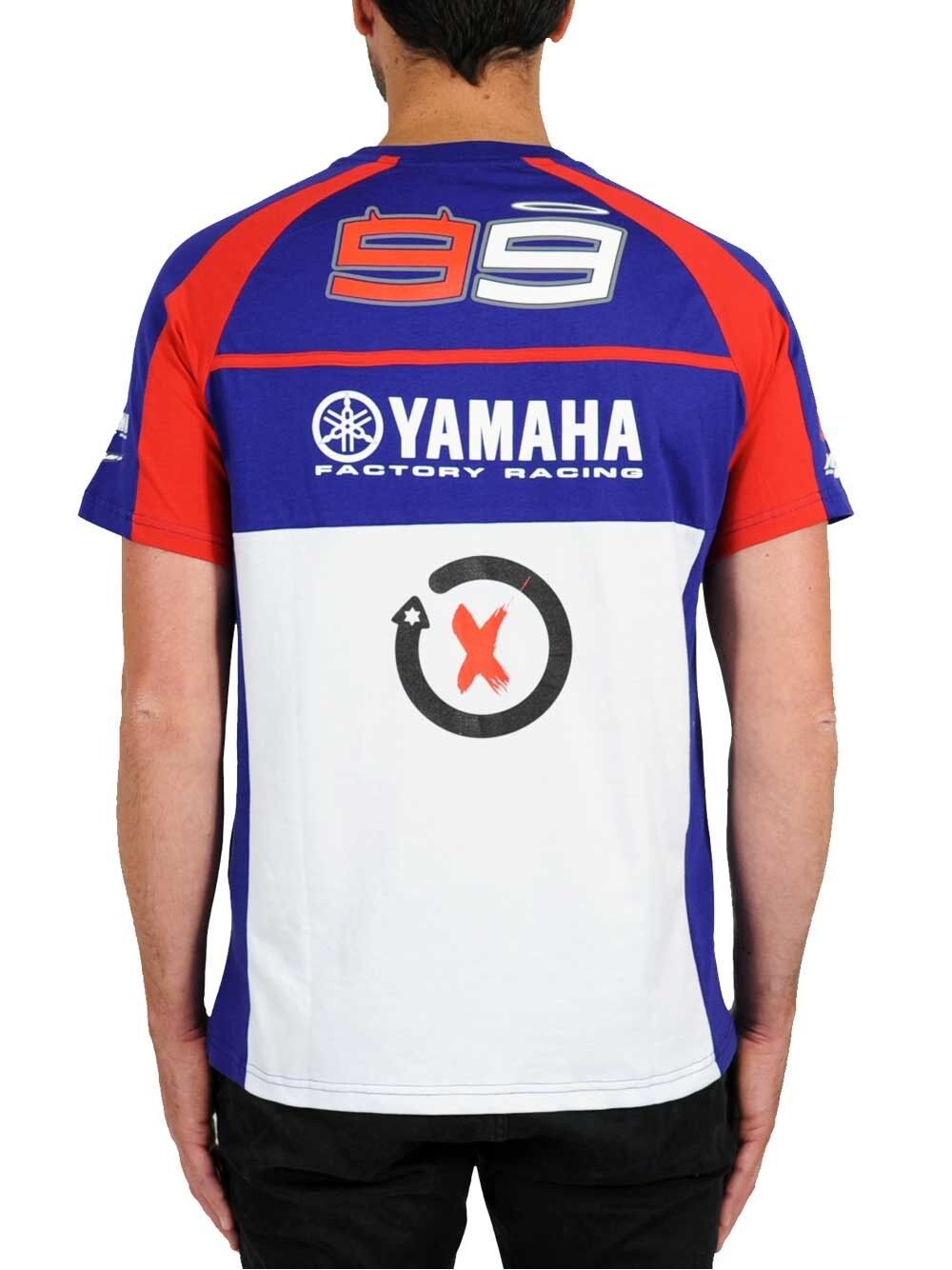 New Official Jorge Lorenzo Dual Yamaha T-Shirt - 15 37001
