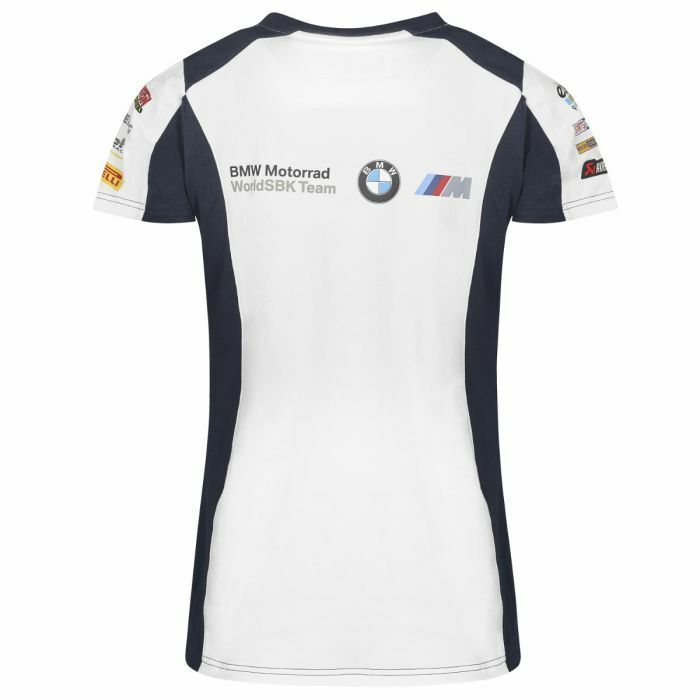 Official BMW Mottorad WSBK Team Woman's T Shirt - 19BMW-Sbk-Lt-White