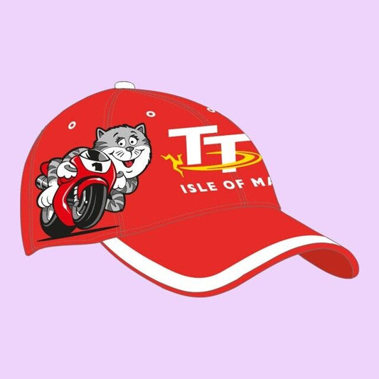 Official Isle Of Man TT Races Kid's Manx Cat Cap