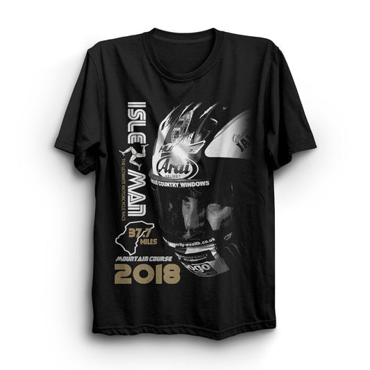 Michael Dunlop Iom Helmet T Shirt - 489