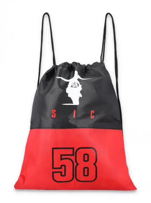 Official Marco Simoncelli 58 Sic Pull String Bag - 23 55004